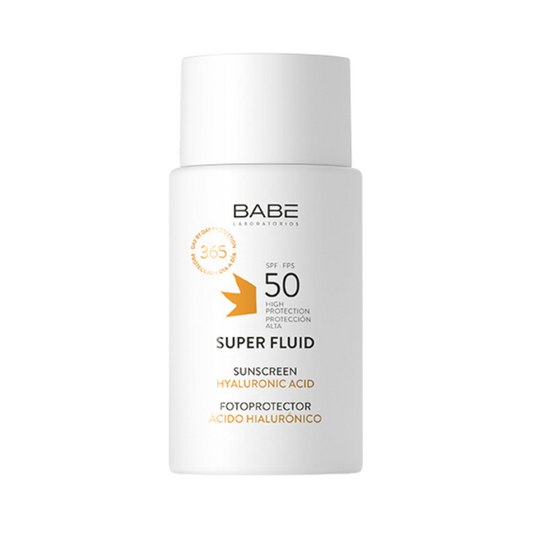 babé super fluid sunscreen hyaluronic acid