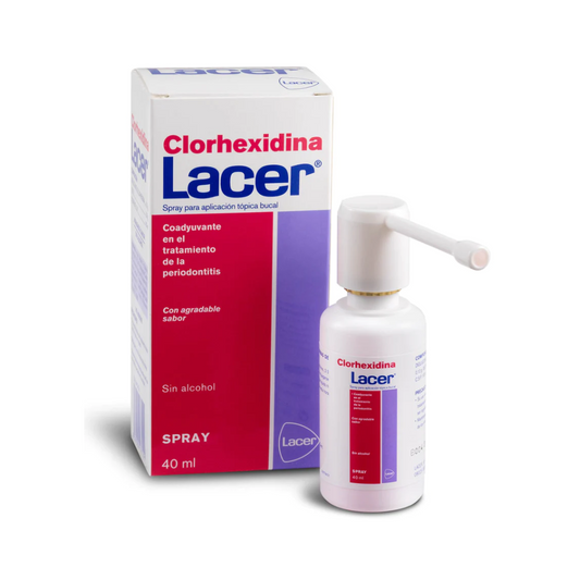 lacer clorhexidina spray 40 ml