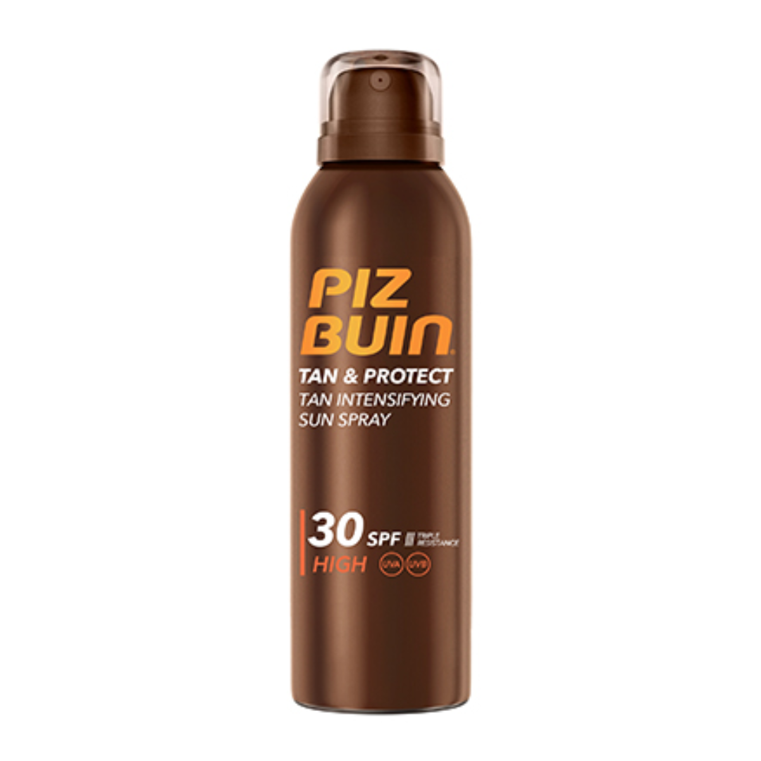 piz buin spray tan & protecto 30 spf